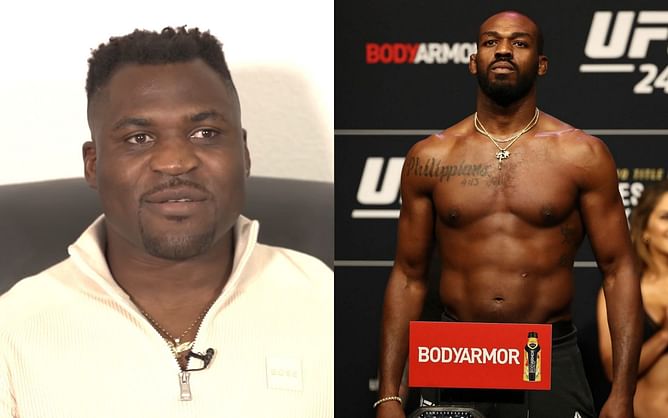 Francis Ngannou says he still considers Jon Jones a light heavyweight