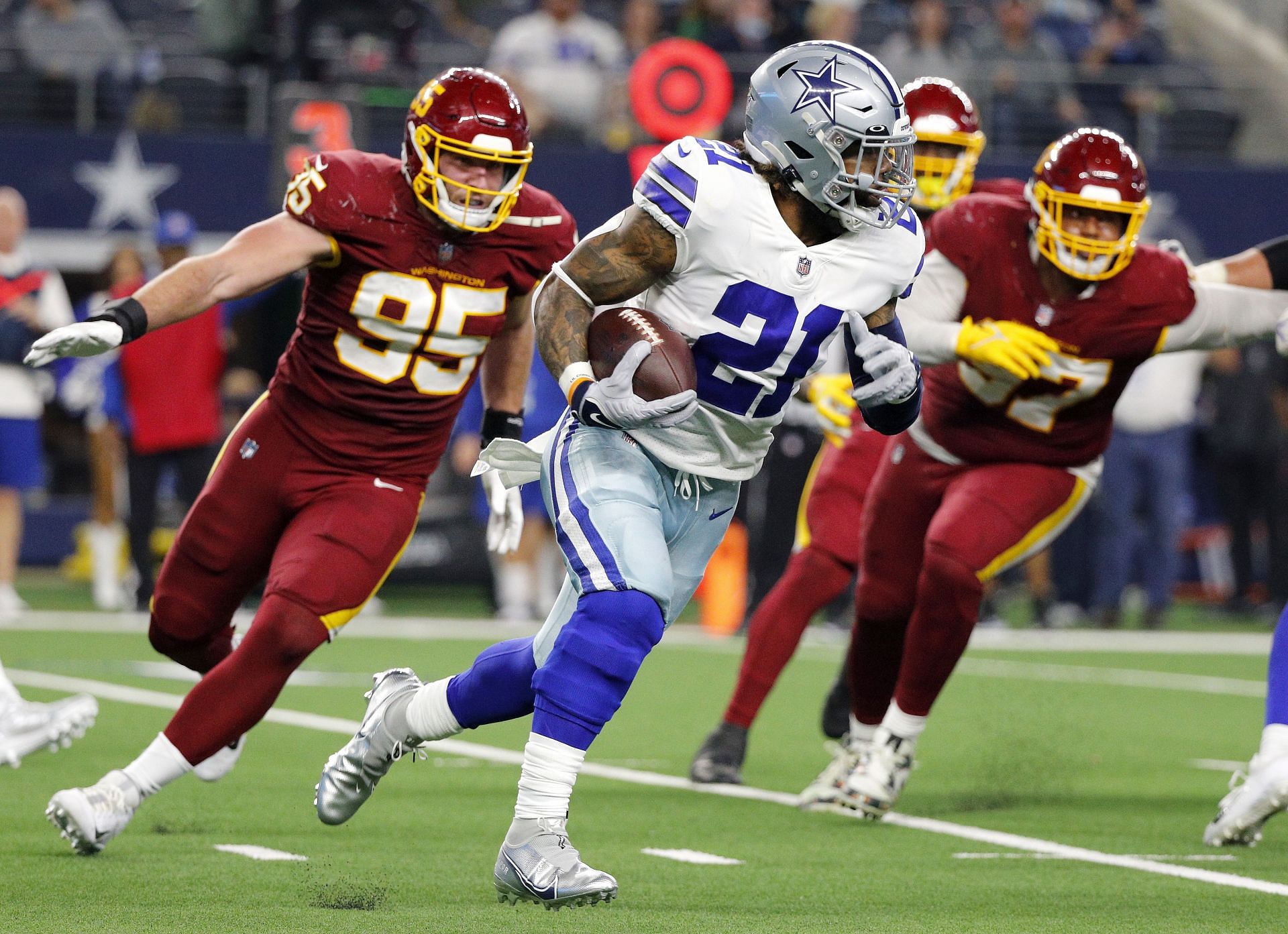 Cowboys vs. Washington final score, results from NFL 'Sunday Night  Football' game: Dak Prescott's impressive night leads to historic win for  Dallas