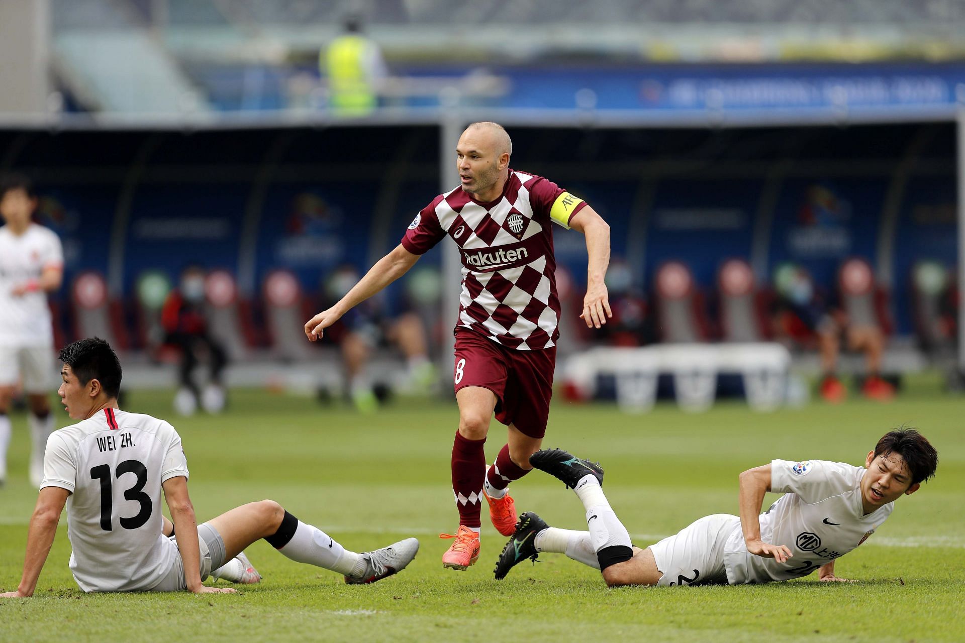 Andres Iniesta has won two trophies with Vissel Kobe.