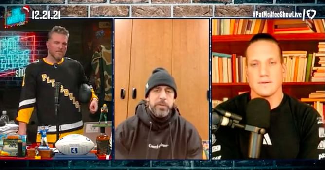 "Lot of damn touchdowns" - Aaron Rodgers reflects on equaling Brett Favre's Packers franchise record for most TDs