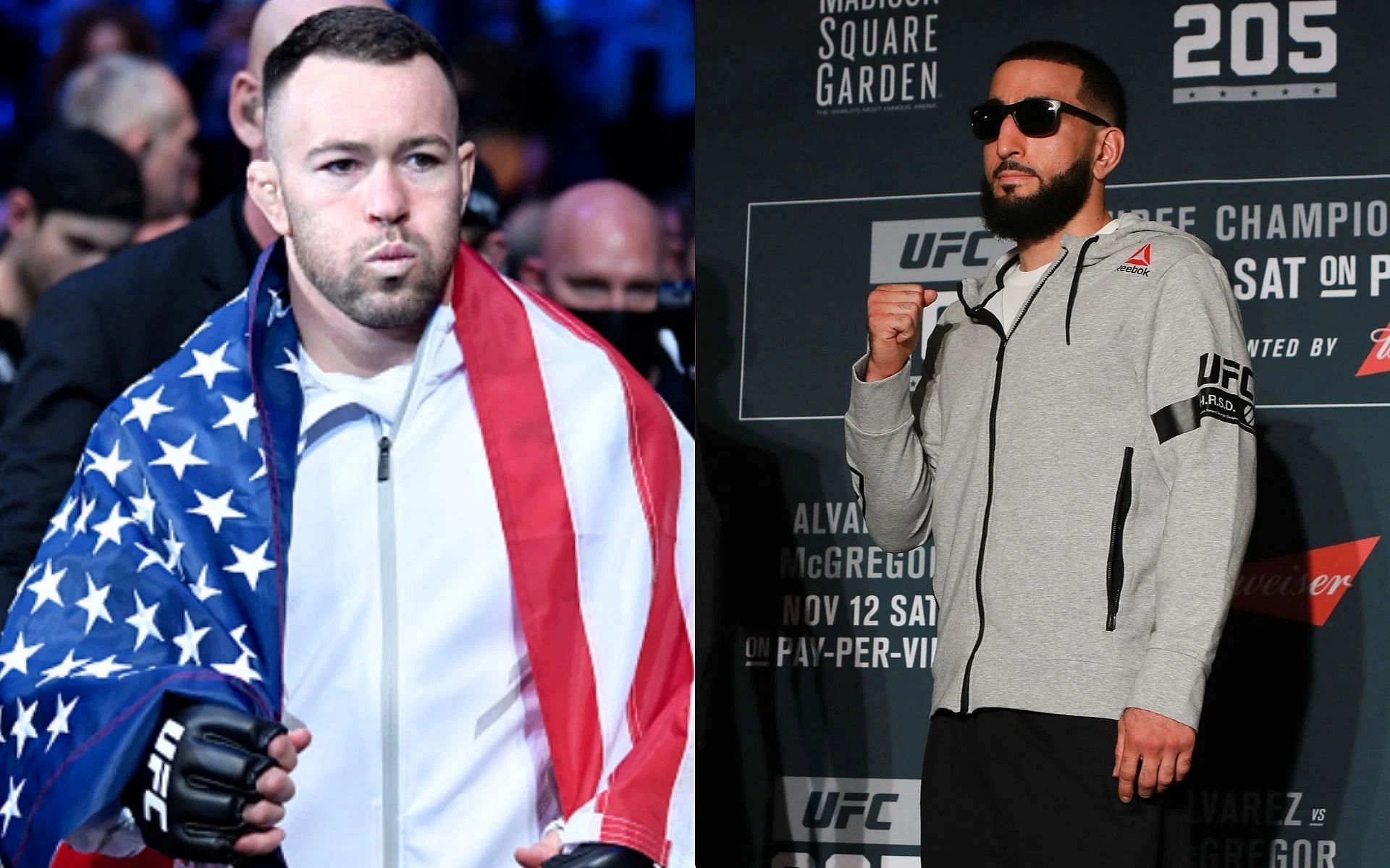 Colby Covington (left) and Belal Muhammad (right)