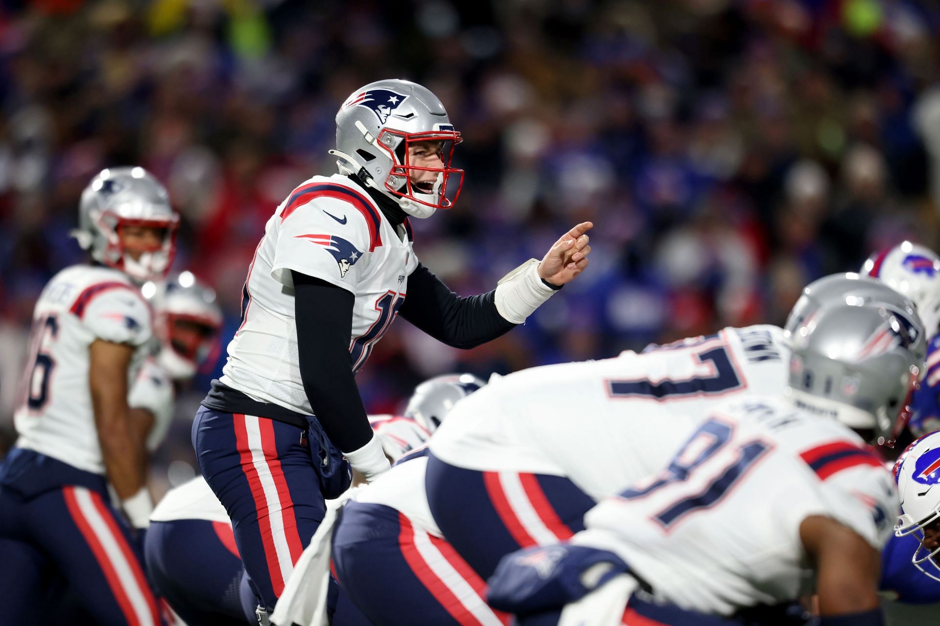 Mac Jones and the New England Patriots defeated the Bills last time out