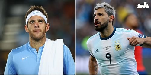 Juan Martin del Potro and Sergio Aguero