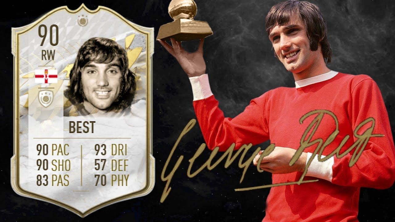George Best Mid Icon SBC is now live in FIFA 22 Ultimate Team (Image via YouTube/GOME)