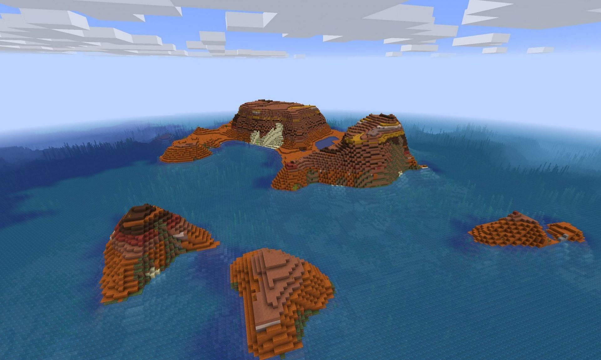 Islands often spawn unintentionally, so they would make a great new biome (Image via Minecraft)