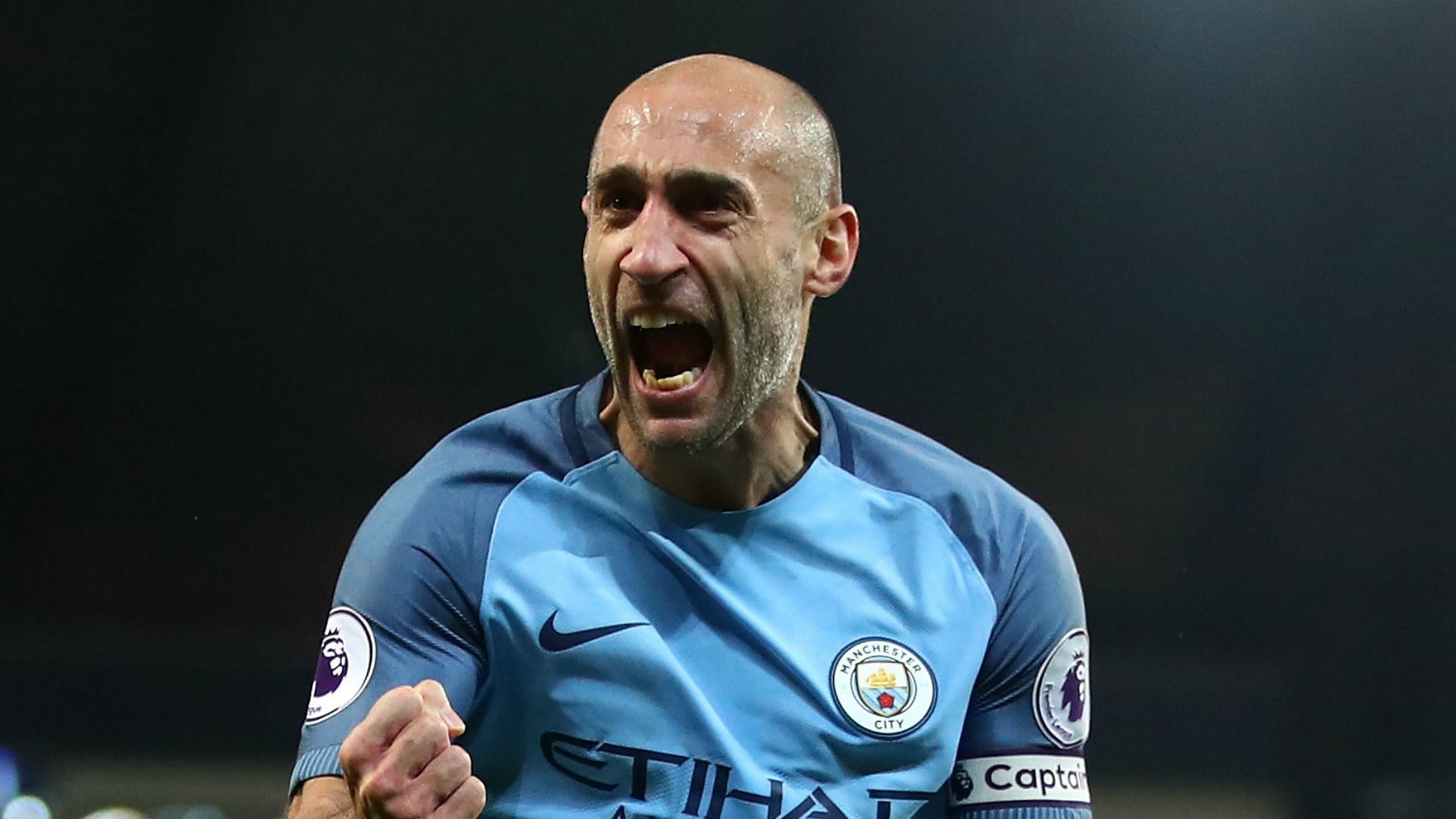 Pablo Zabaleta was a key part of City&#039;s backline in the 2010s.