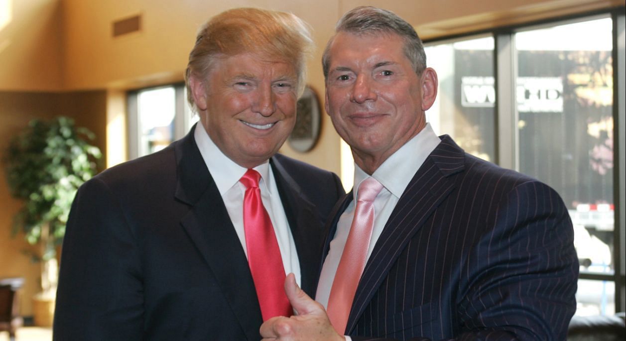 Donald Trump and Vince McMahon were in a storyline in WWE dubbed Battle of the Billionaires.