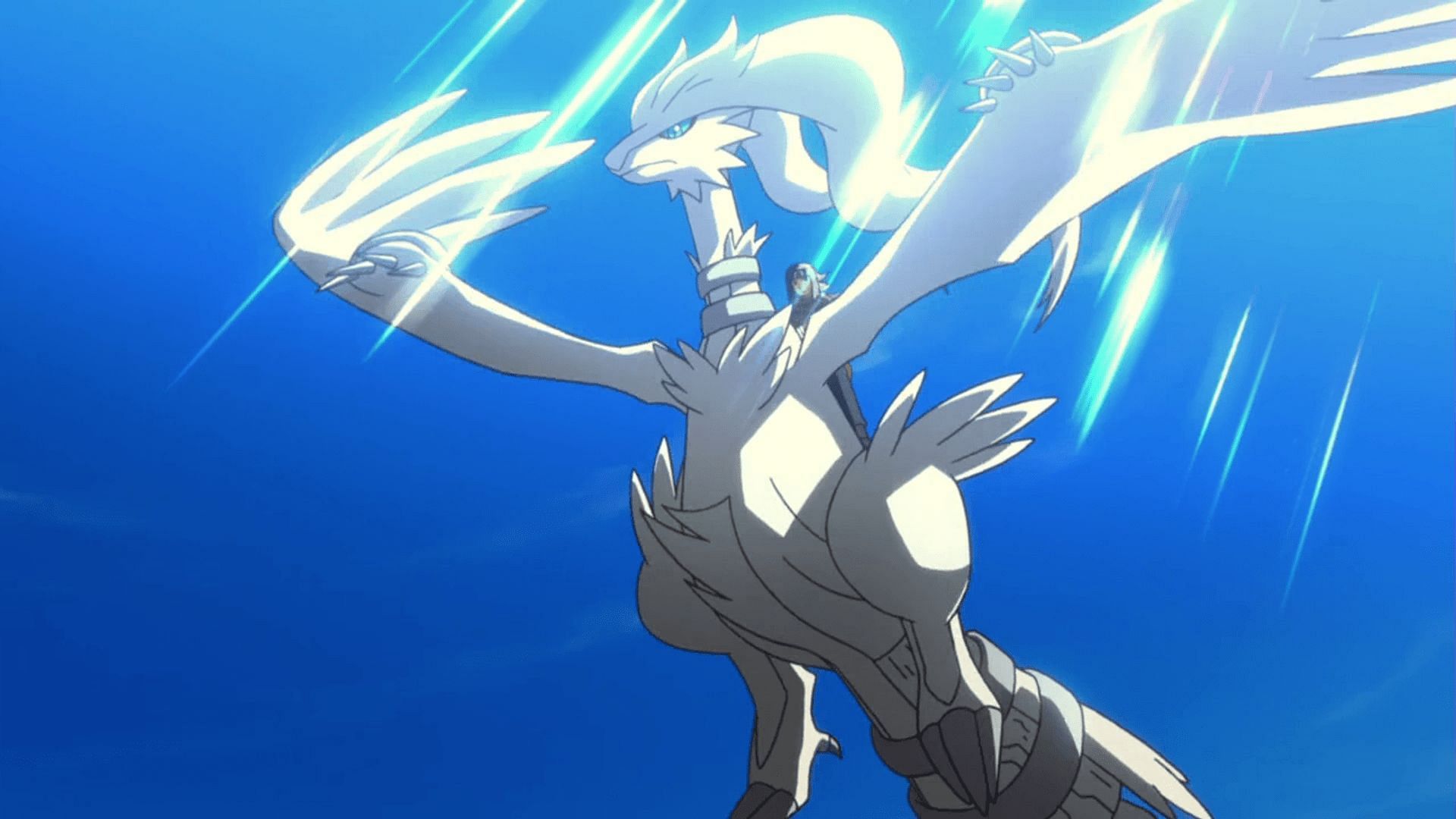 Reshiram as it appears in the movie (Image via The Pokemon Company)