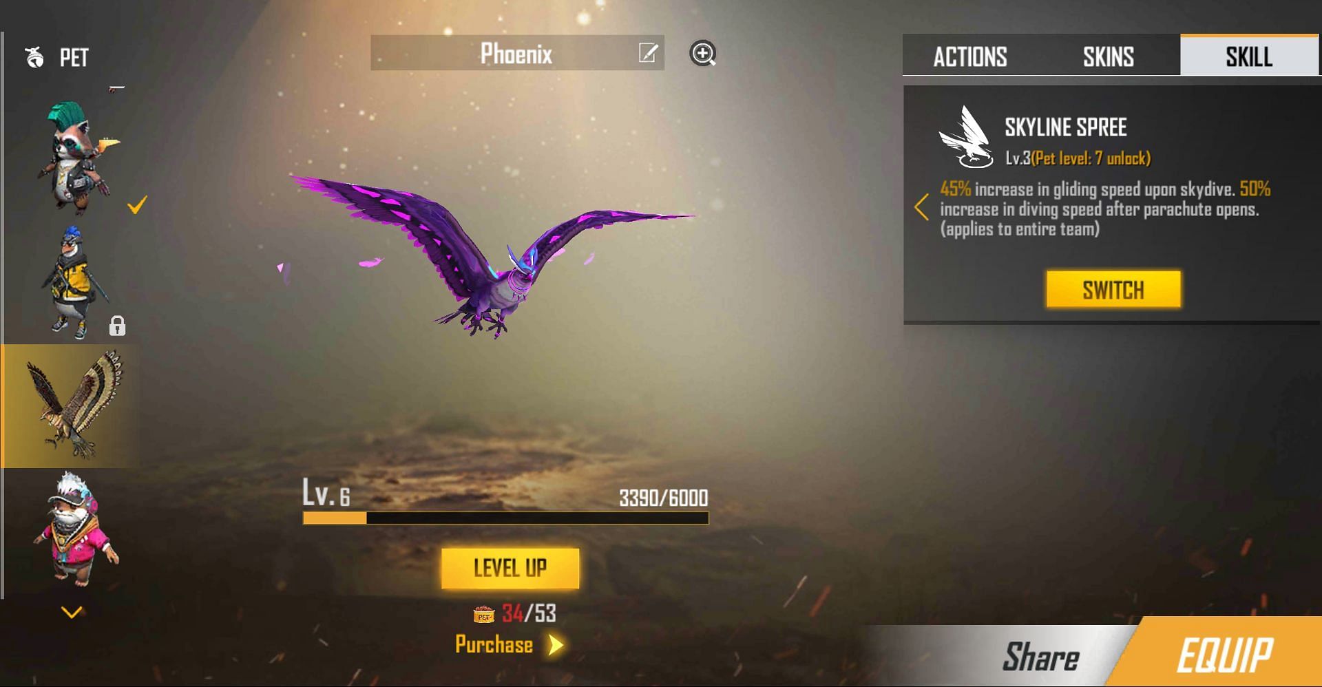 Falco (Image via Free Fire)