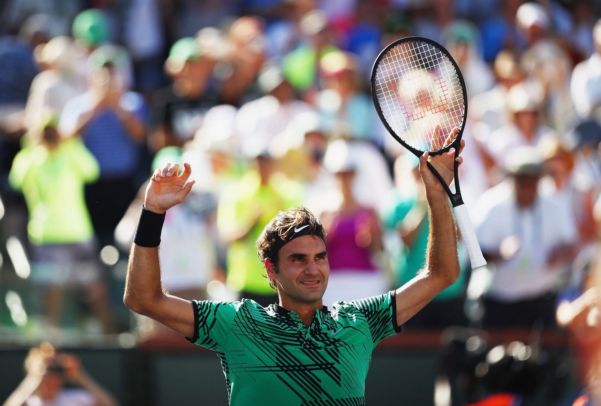 Roger Federer at Indian Wells Masters