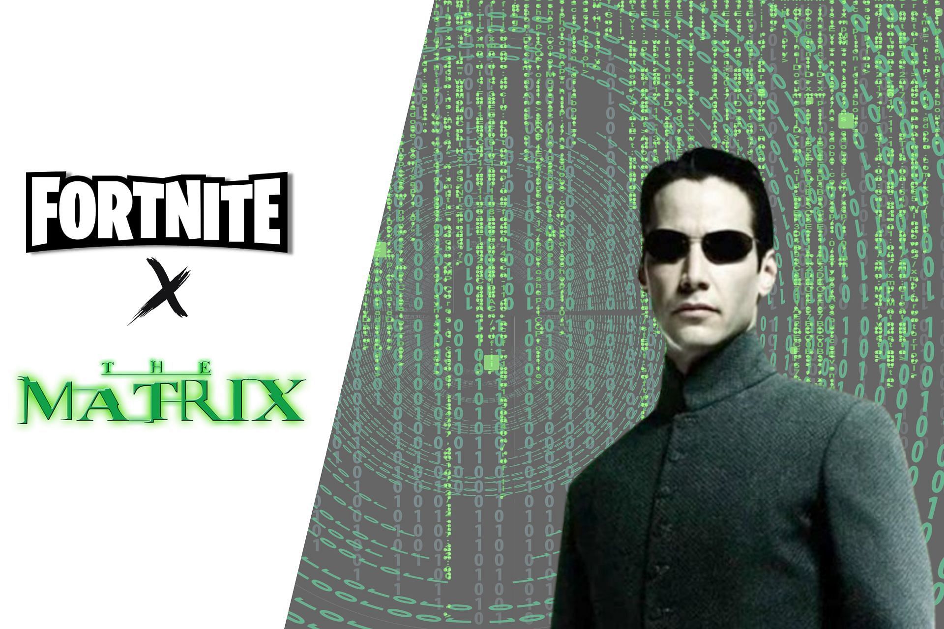 The release of the upcoming Matrix film might lead to a collaboration in Fortnite Chapter 3, new leaks suggests (Image via Sportskeeda)