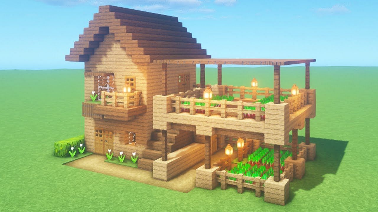 simple minecraft house