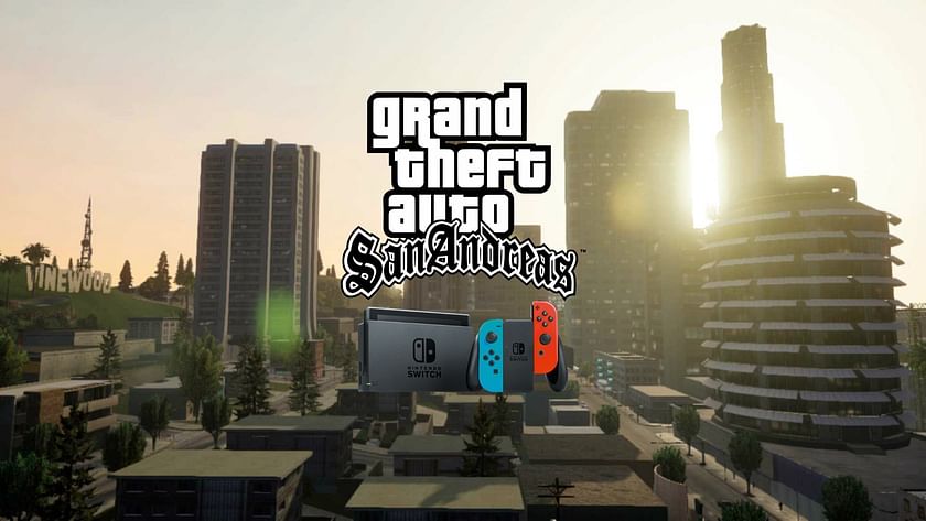 Complete list of GTA San Andreas cheats for Nintendo Switch