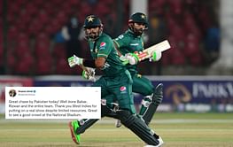 "Y'all killed the series" - Netizens react to Pakistan's record chase in 3rd T20I vs West Indies