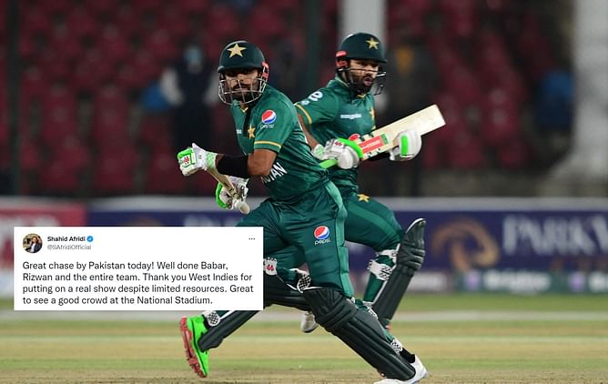 "Y'all killed the series" - Netizens react to Pakistan's record chase in 3rd T20I vs West Indies