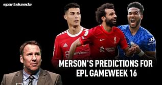 Paul Merson's predictions for Liverpool vs Aston Villa and other Premier League GW 16 fixtures