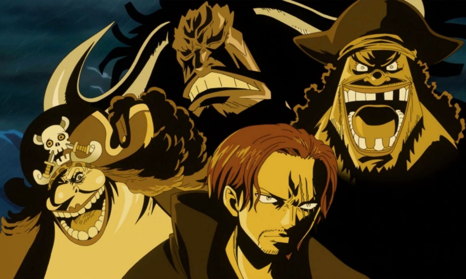 Only the strongest pirates in the world can become an Emperor (Image via Toei Animation)