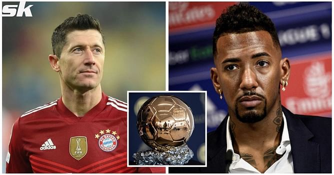 “Stand upside down and score a goal from the centre line?” – Jerome Boateng raises question on what Lewandowski must do to win Ballon d’Or