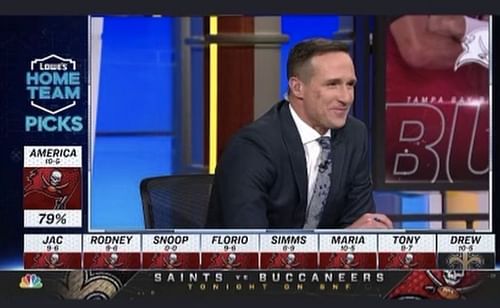 Former New Orleans Saints QB Drew Brees on NBC's Football Night in America. Source: Drew Brees' IG