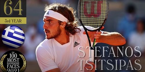 Stefanos Tsitsipas made TC Candler's 100 Most Handsome Faces 2021 list