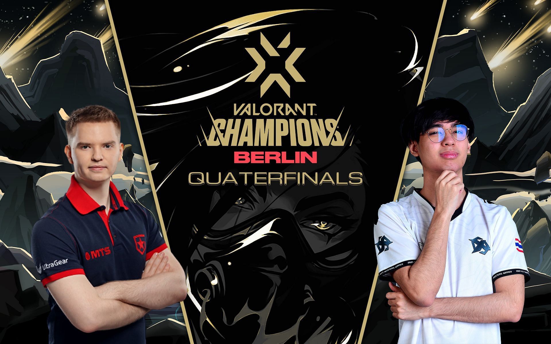 Gambit Esports faces X10 CRIT at Valorant Champions 2021 (Image via Sportskeeda)