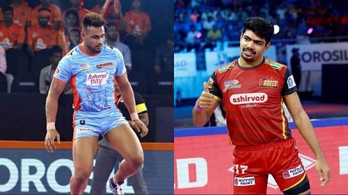 Maninder Singh (L) and Pawan Kumar Sehrawat will be two of the five raiders to watch out for in Pro Kabaddi 2021