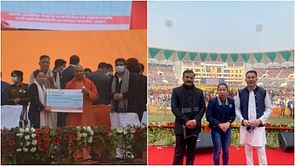 UP government felicitates Tokyo Olympic silver medallist Mirabai Chanu
