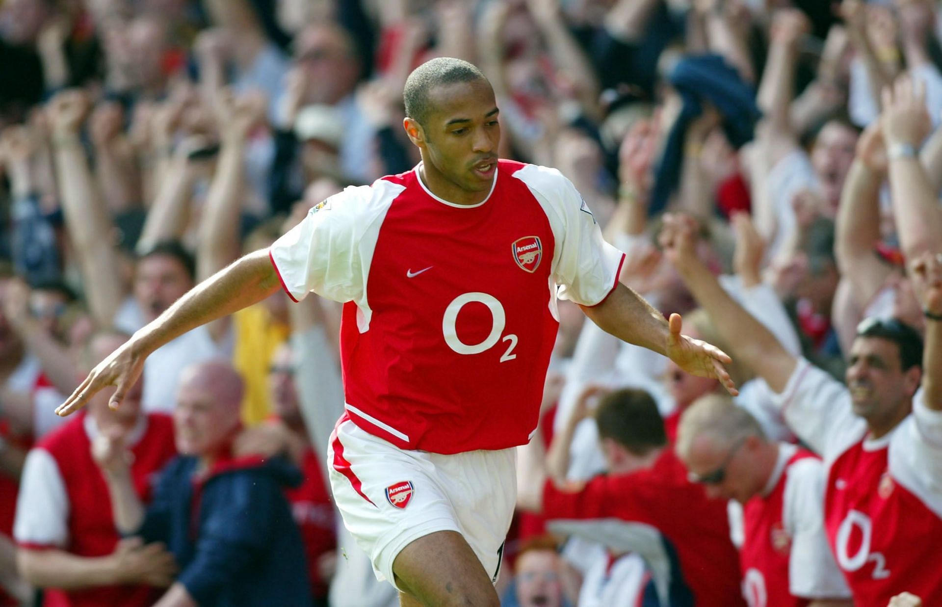 Thierry Henry during his time at Arsenal.