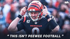 "This is the NFL. This isn't peewee or college football" - Joe Burrow was taking no prisoners during blowout win against Ravens
