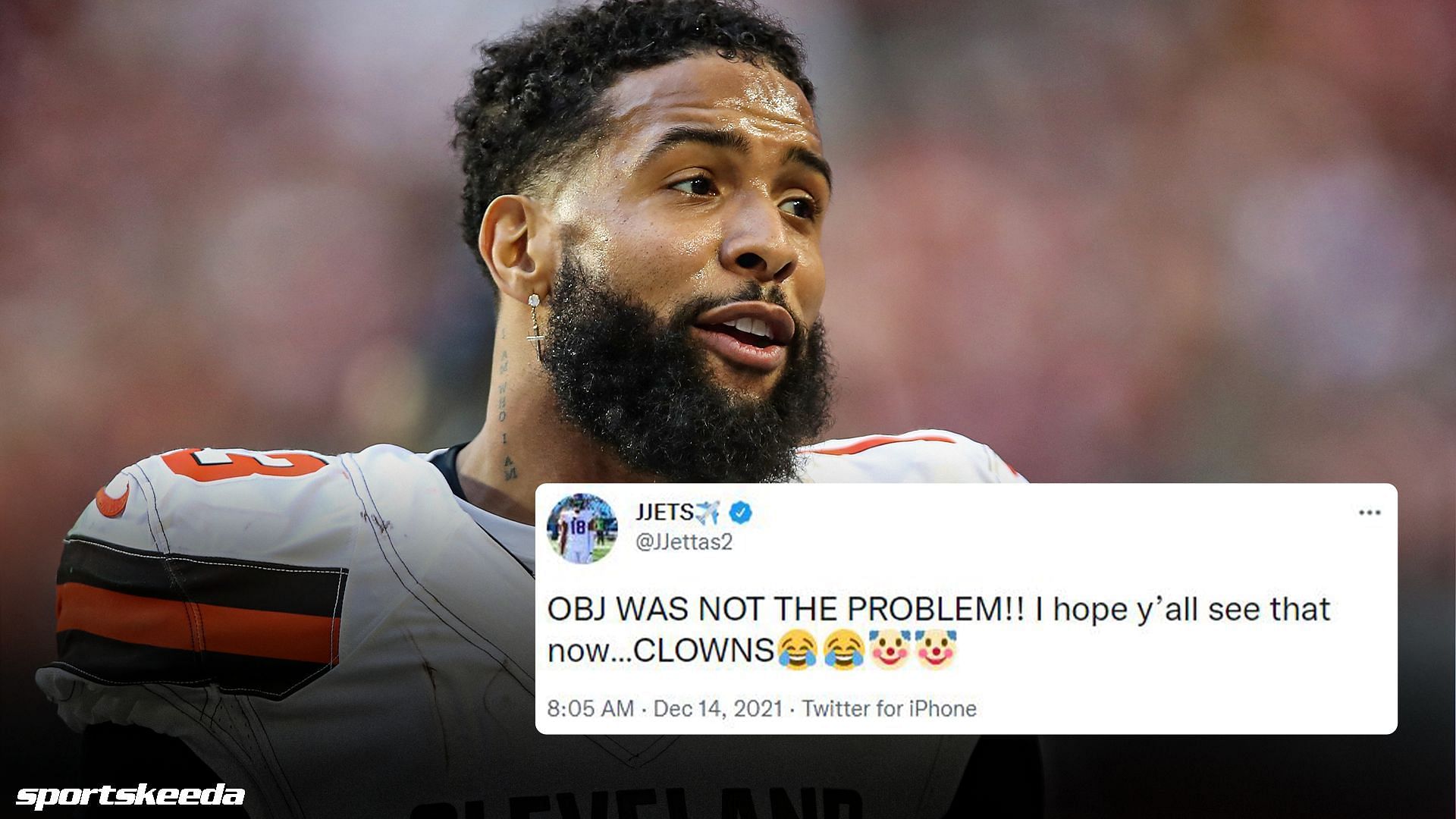 Justin Jefferson&#039;s tweet regarding Los Angeles Rams wide receiver Odell Beckham Jr.