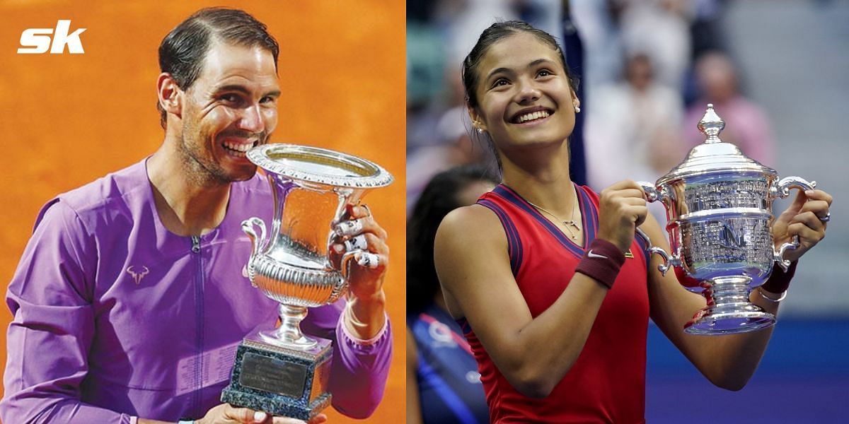 Rafael Nadal and Emma Raducanu won the Italian Open and the US Open this year respectively