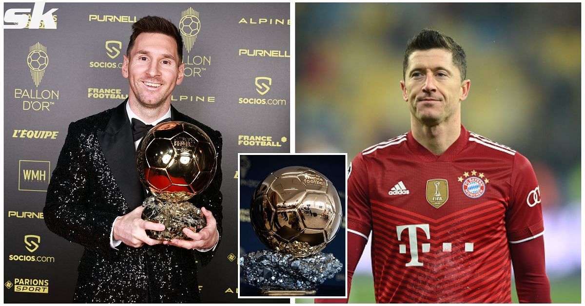 Lionel Messi narrowly beat Robert Lewandowski to claim his 7th Ballon d&#039;Or award