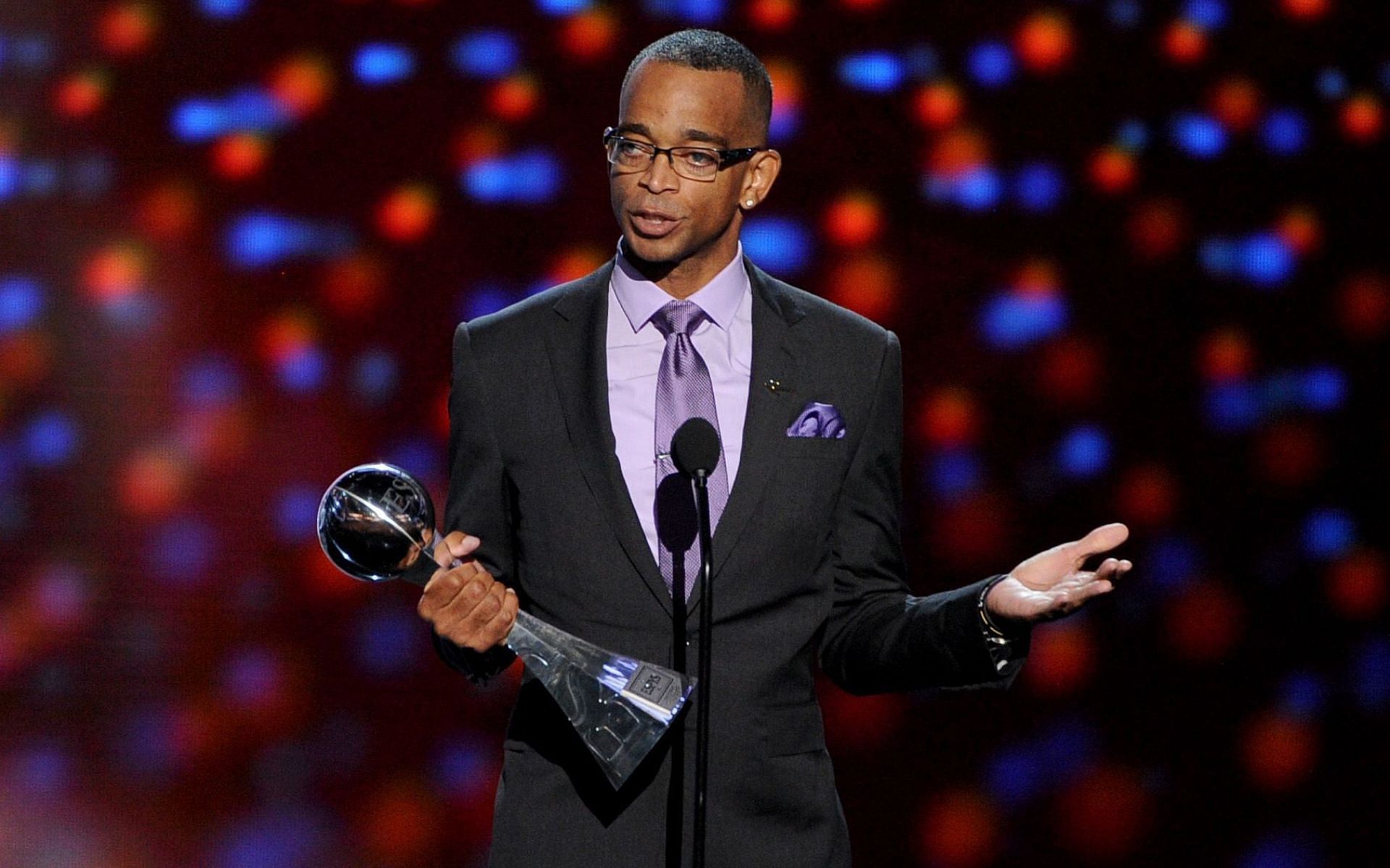 Late American sportscaster Stuart Scott at the ESPY Awards