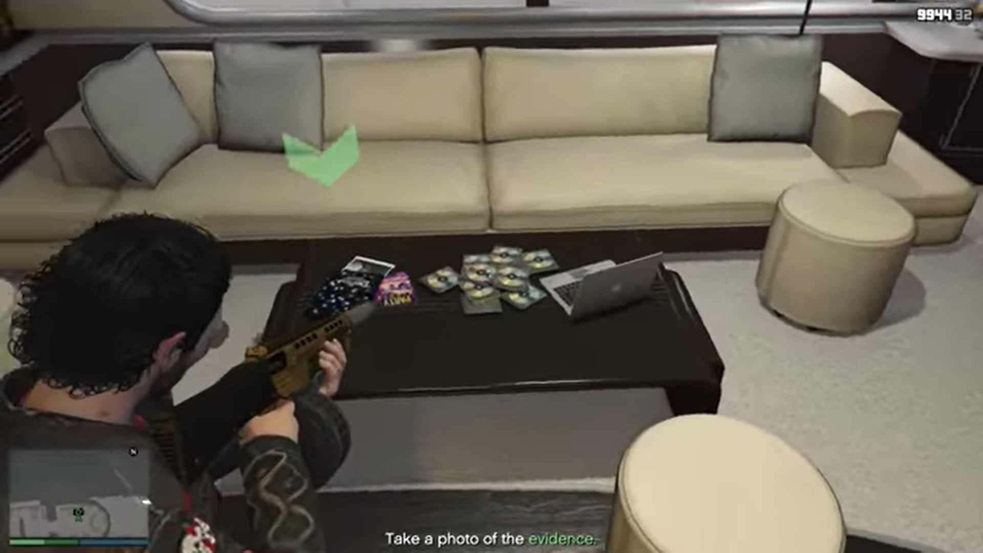 gta online evidence on yacht