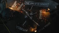 Bruce's mind map in the movie (Image via Warner Bros)