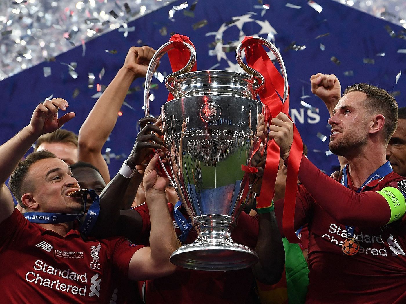 Liverpool won their sixth Champions League title in 2019.