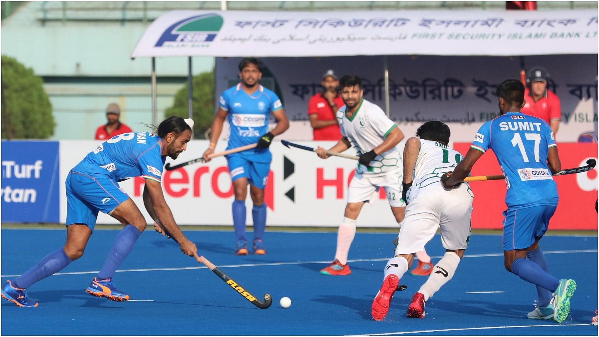 Men&#039;s Asian Champions Trophy 2021: India vs Pakistan (Pic Credit: Hockey India)