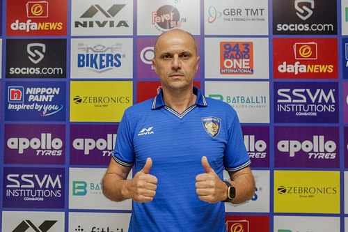 Chennaiyin FC boss Bozidar Bandovic.