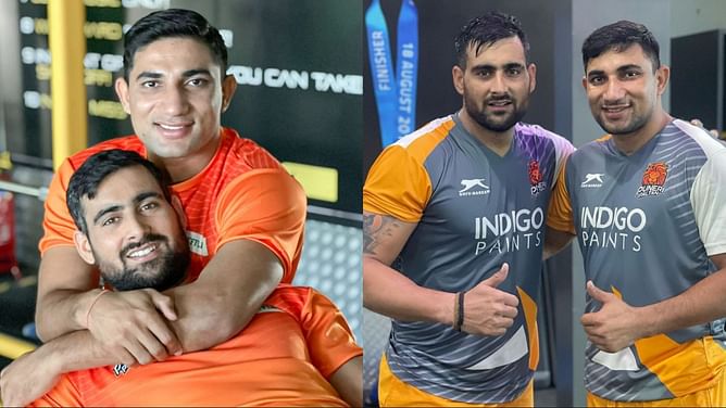 "Having Rahul Chaudhari by my side eases off the raiding pressure"- Nitin Tomar comments on his new teammate ahead of Pro Kabaddi 2021
