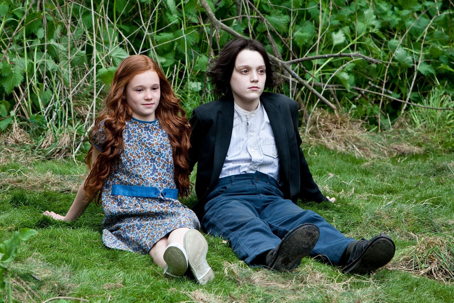 A young Lily and Severus (Image via Warner Bros.)
