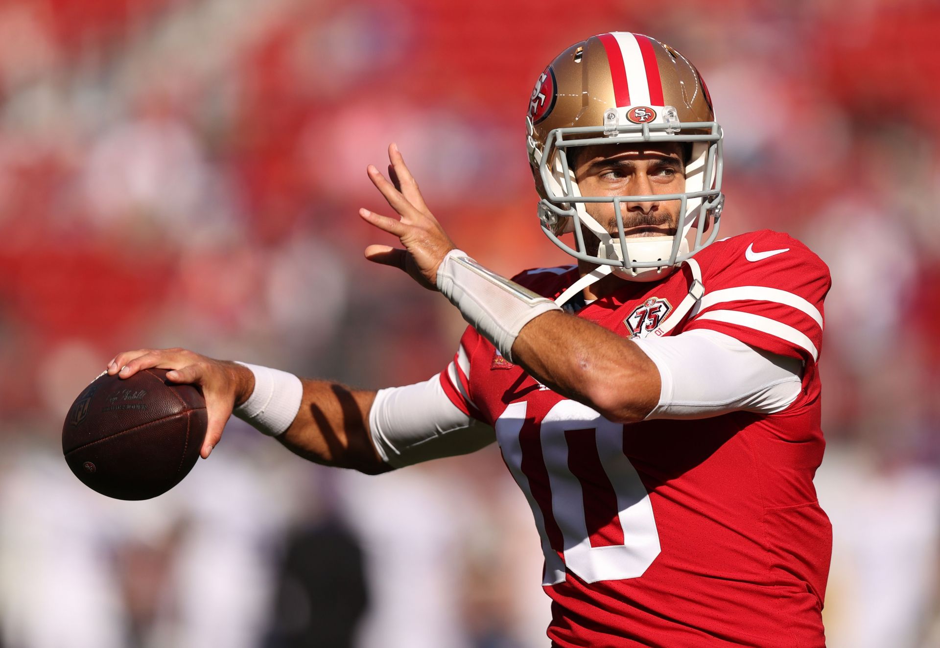 San Francisco 49ers QB Jimmy Garoppolo vs Minnesota Vikings