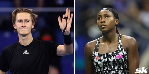 Sebastian Korda and Coco Gauff