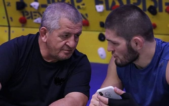 "It was hard for us" - Khabib Nurmagomedov recalls leading 'army' lifestyle with father in Makhachkala