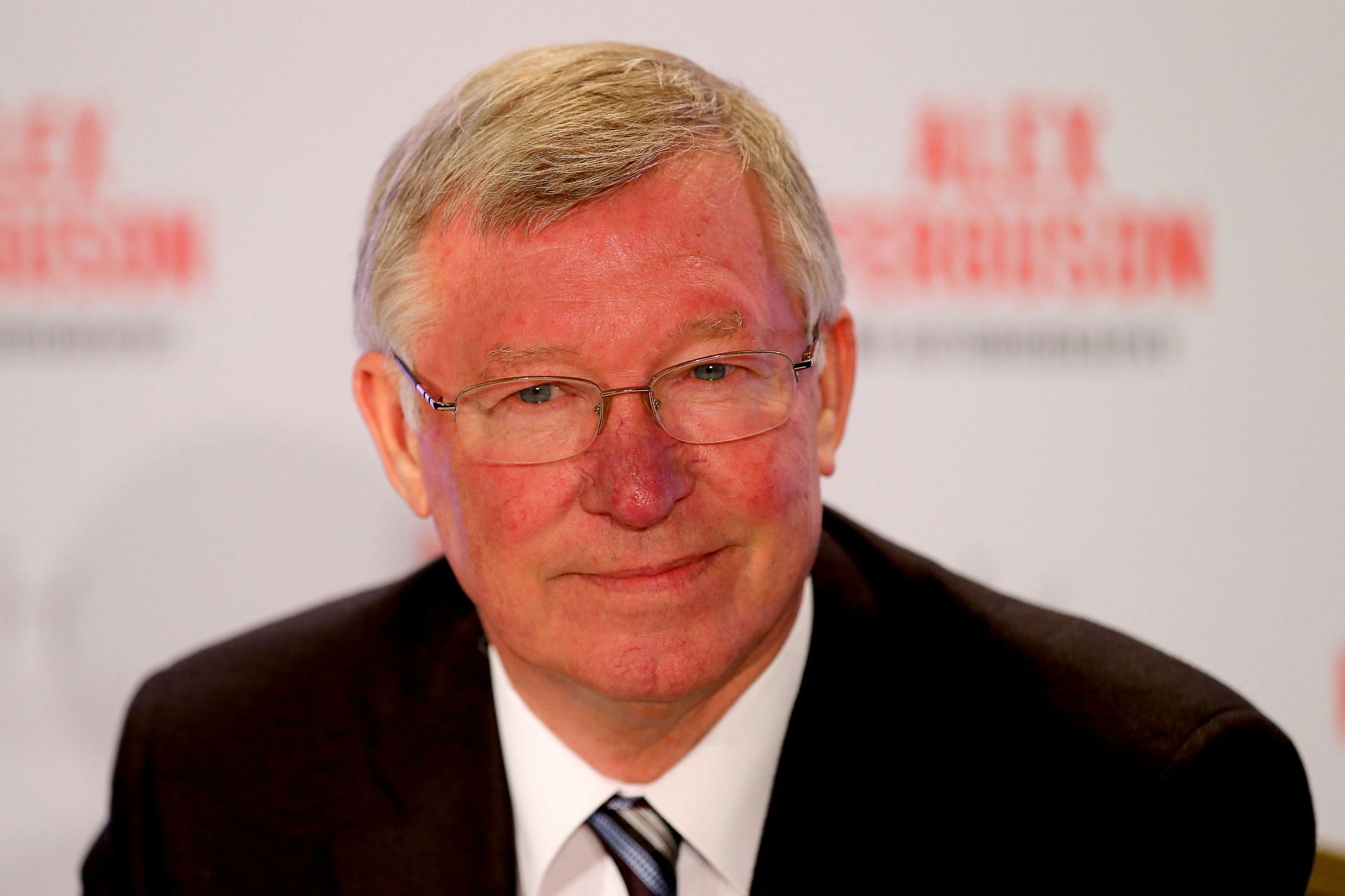 Sir Alex Ferguson during his book signing event