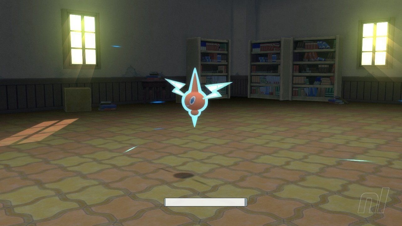 Rotom in BDSP. (Image via ILCA)