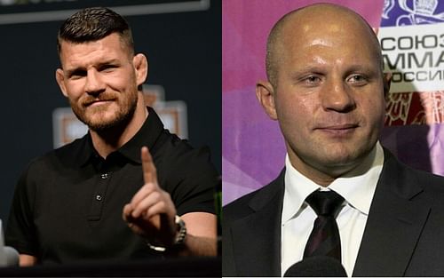 Michael Bisping (left), Fedor Emelianenko (right) [image credits @fedoremelianenkoofficial on Instagram]