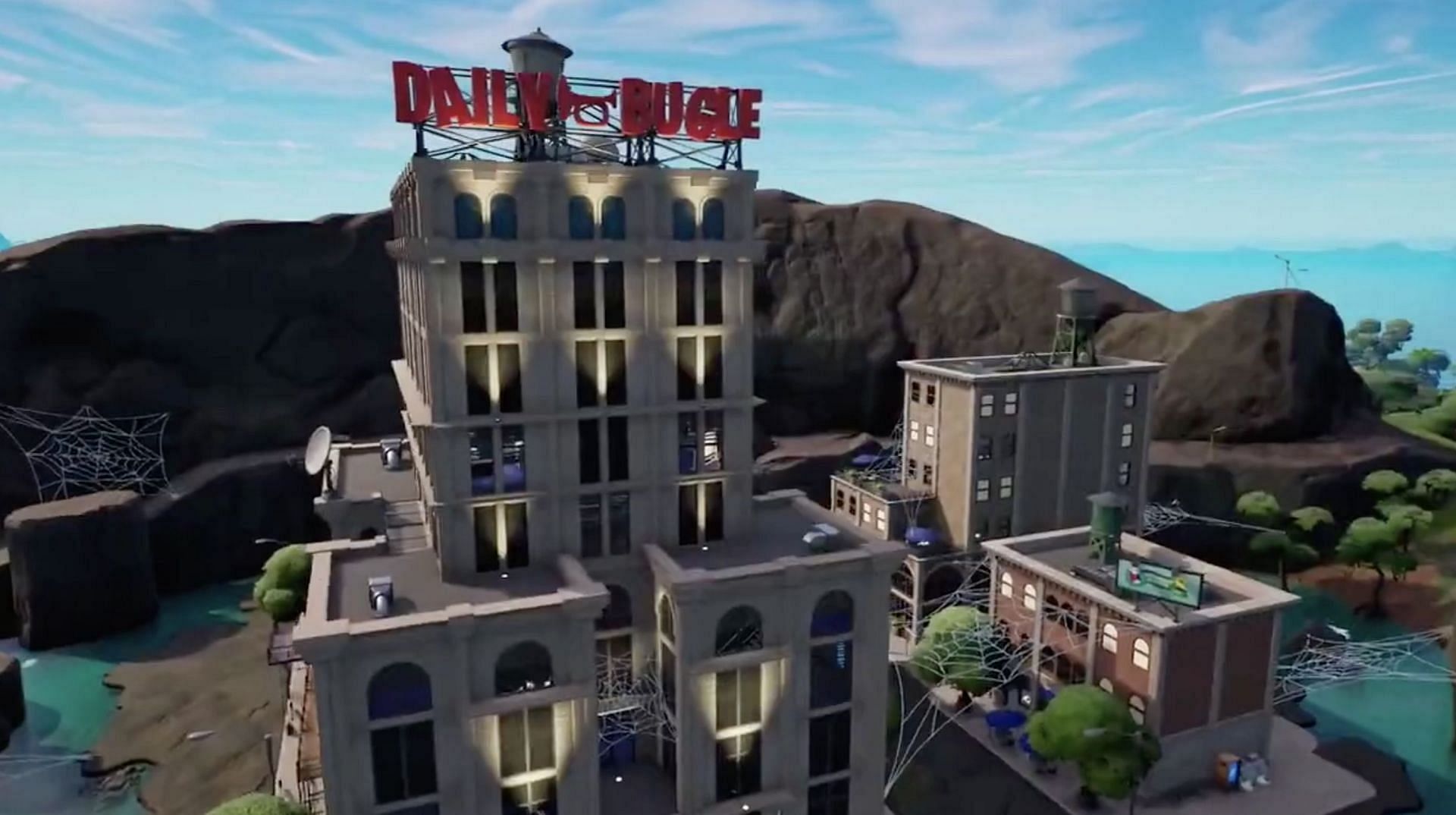 Daily Bugle building (Image via TunaDrift/Twitter)