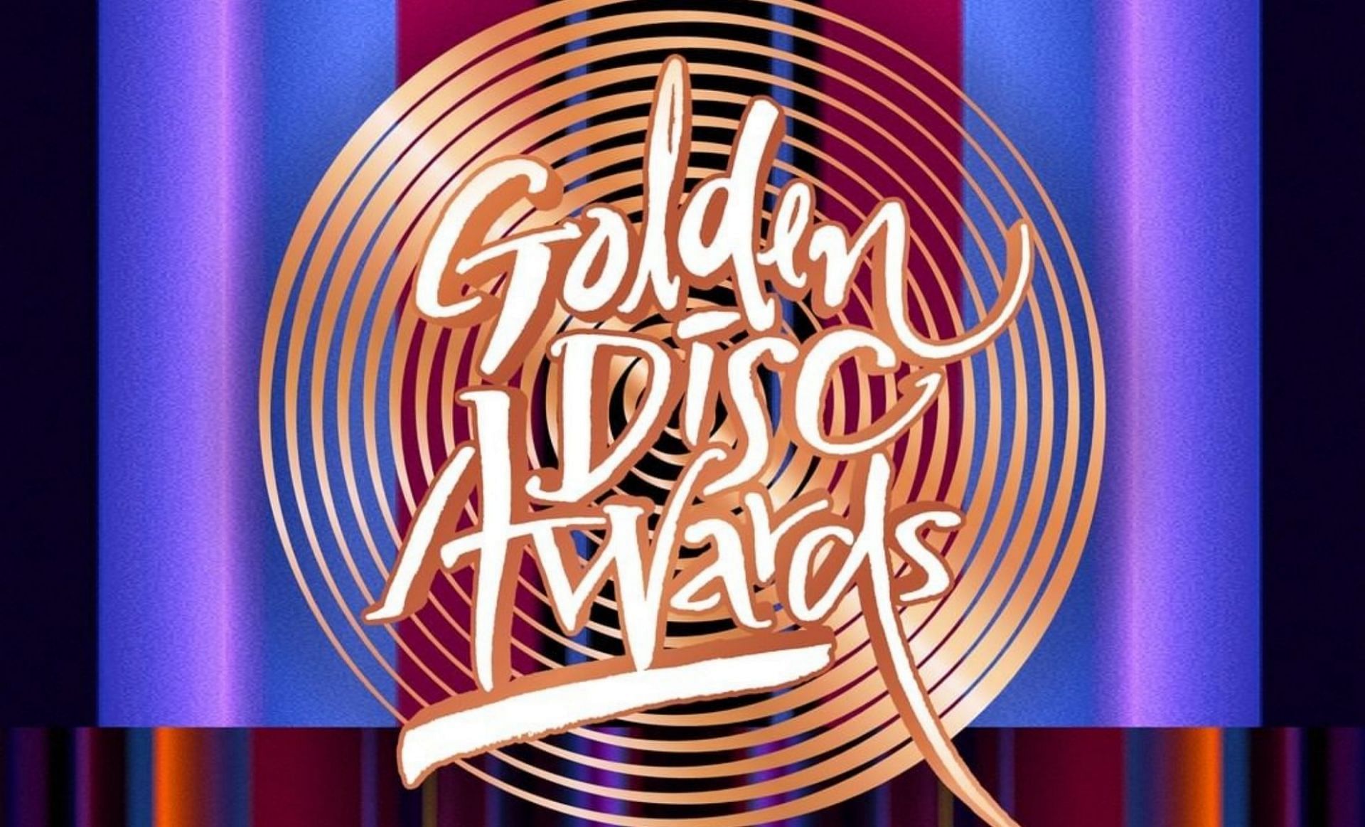 Golden Disc Awards poster (Image via @goden_disc/Instagram)