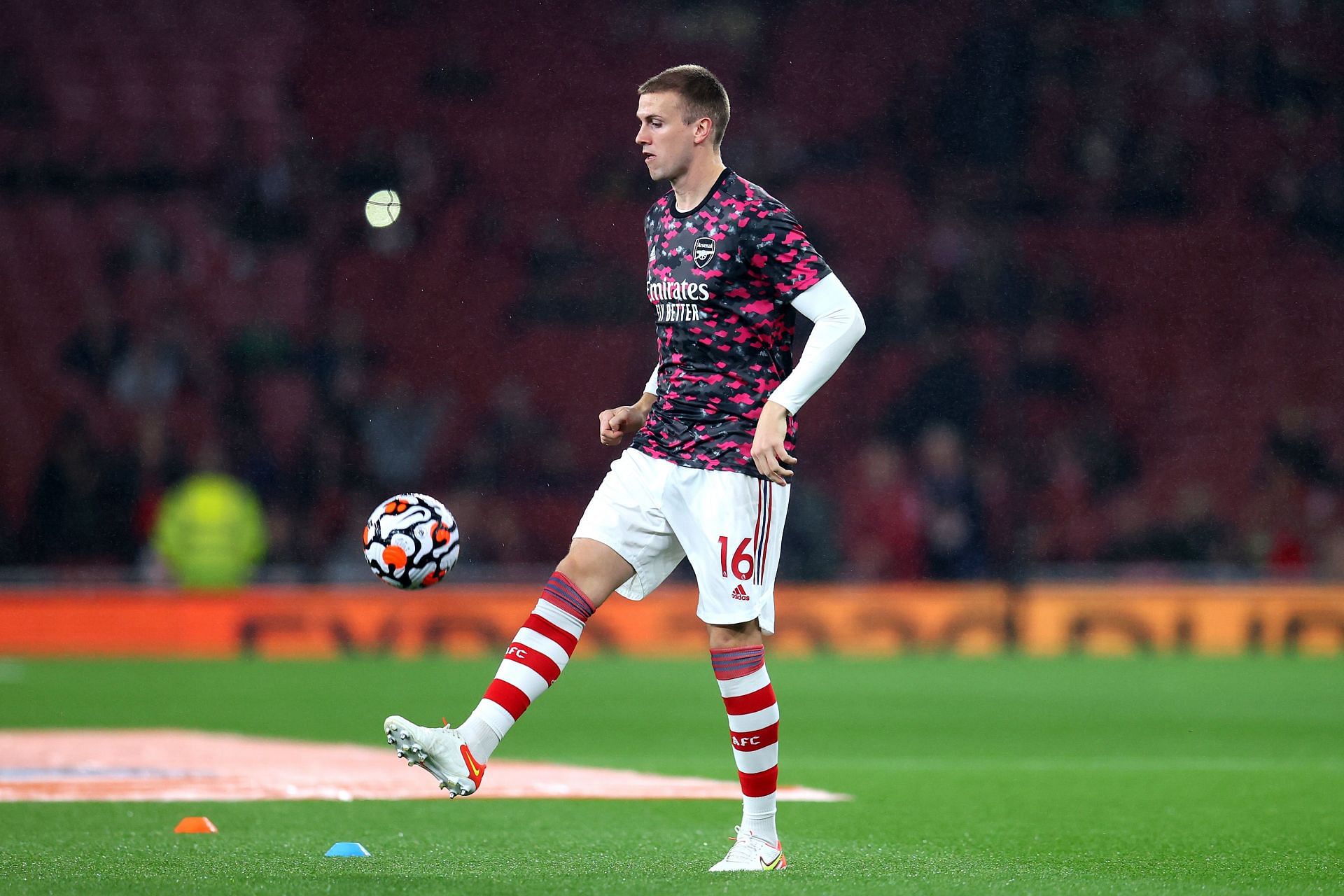 Arsenal centre-back Rob Holding has hardly played in the Premier League this season.