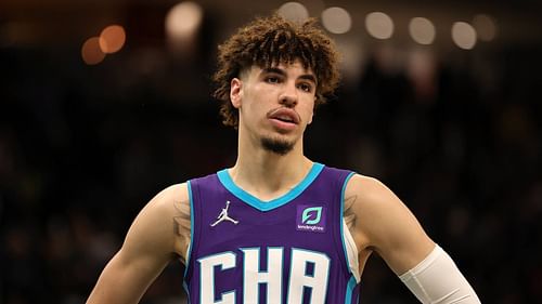 Charlotte Hornets' LaMelo Ball is looking to improve his already stellar self for the coming New Year. [Photo: Sporting News]